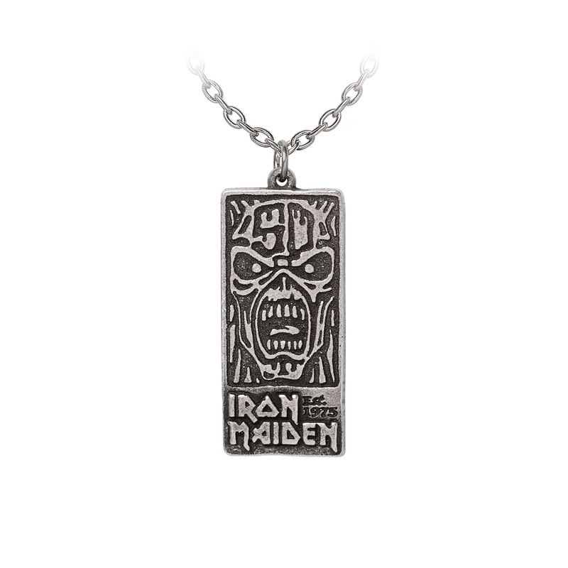 Iron Maiden  Pendant - 50th Anniversary - silver-coloured