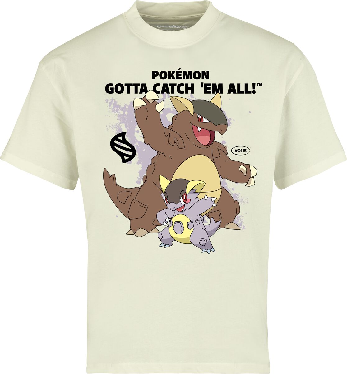 Gaming Oversize T-Shirt - Mega - Kangama - S bis XXL - für Männer - Größe XL - weiß - Männer - male