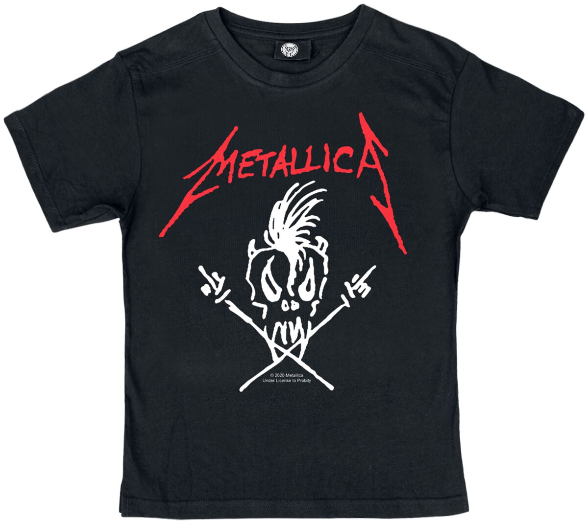 Metallica Metal-Kids - Scary Guy T-Shirt schwarz in 164