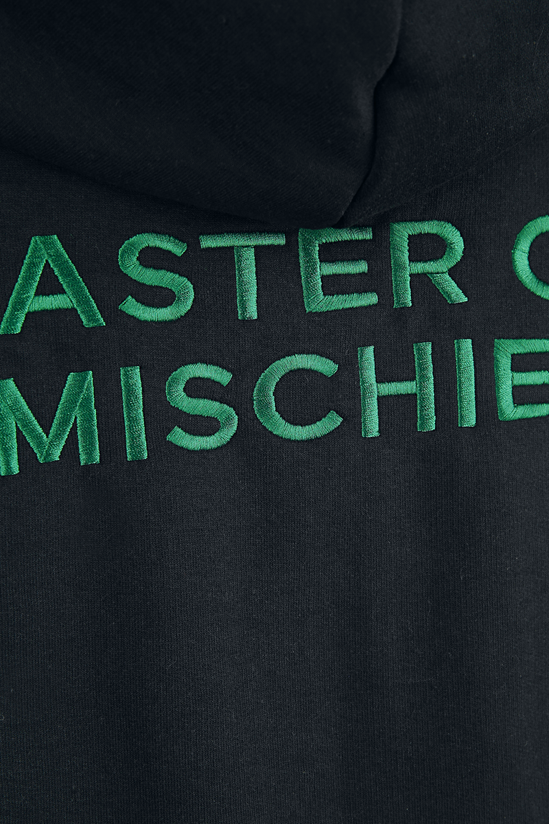 Loki Master Of Mischief Kapuzenjacke schwarz dunkelgrün