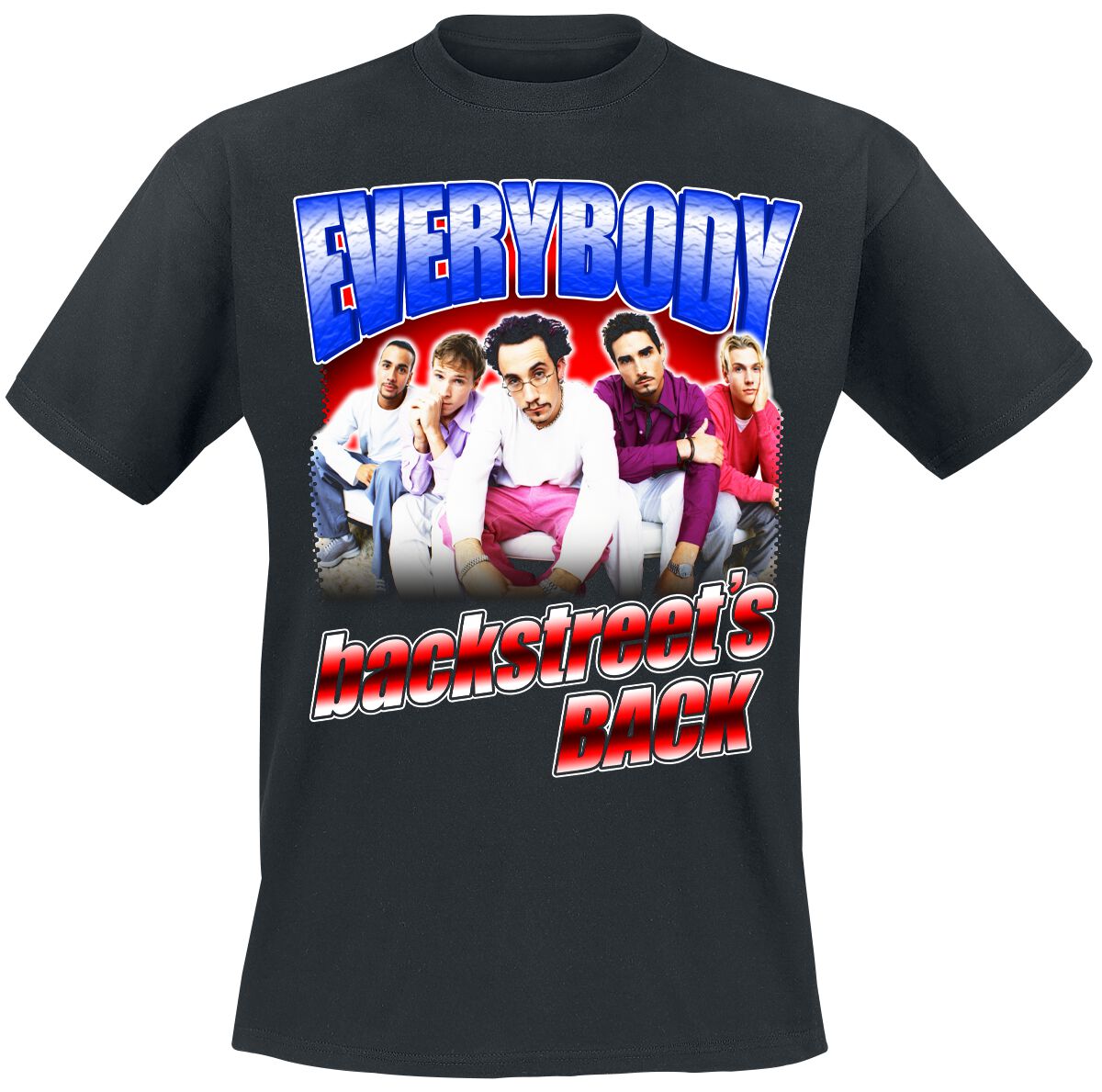 Backstreet Boys Everybody T-Shirt schwarz Backstreet Boys Everybody T-Shirt schwarz