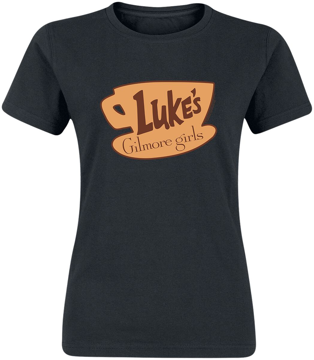 Gilmore Girls Luke's Logo T-Shirt black