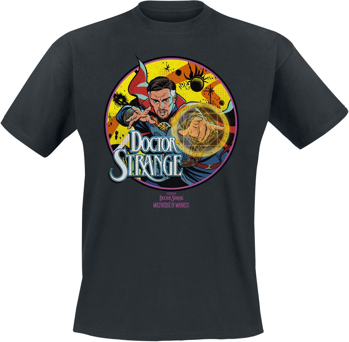 Doctor Strange In the Multiverse of Madness -Hero Badge T-Shirt schwarz