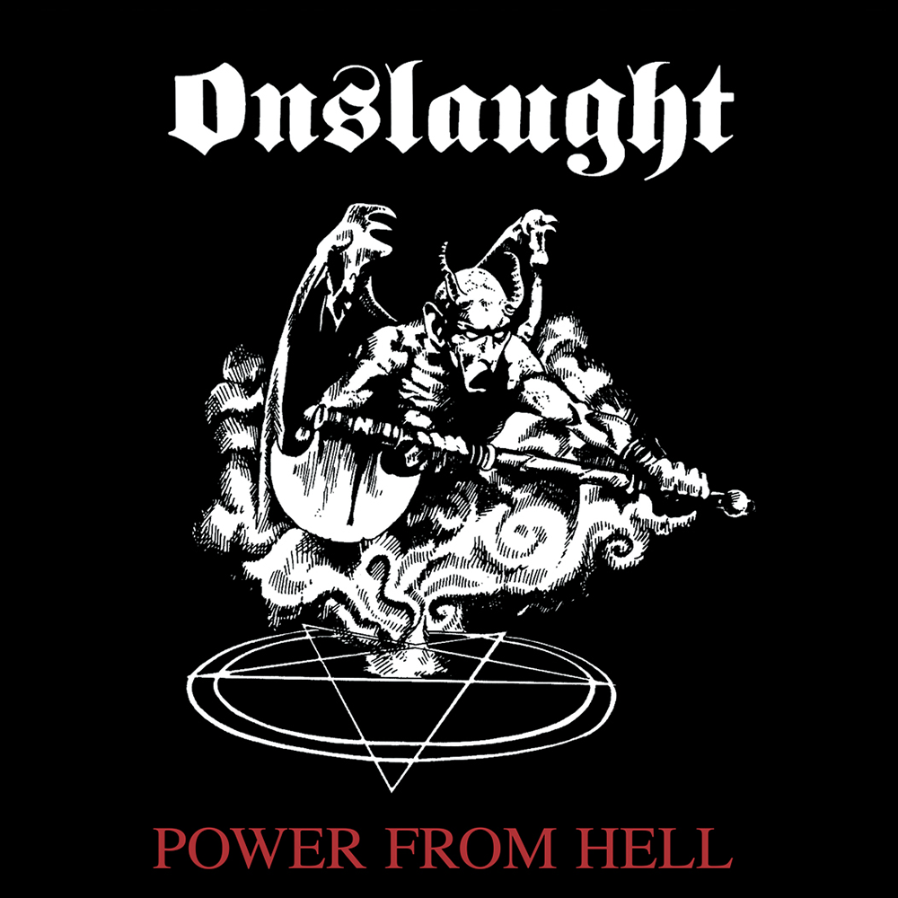 Onslaught Power from hell LP splattered