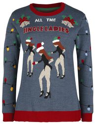 All The Jingle Ladies, Ugly Christmas Sweater, Weihnachtspullover
