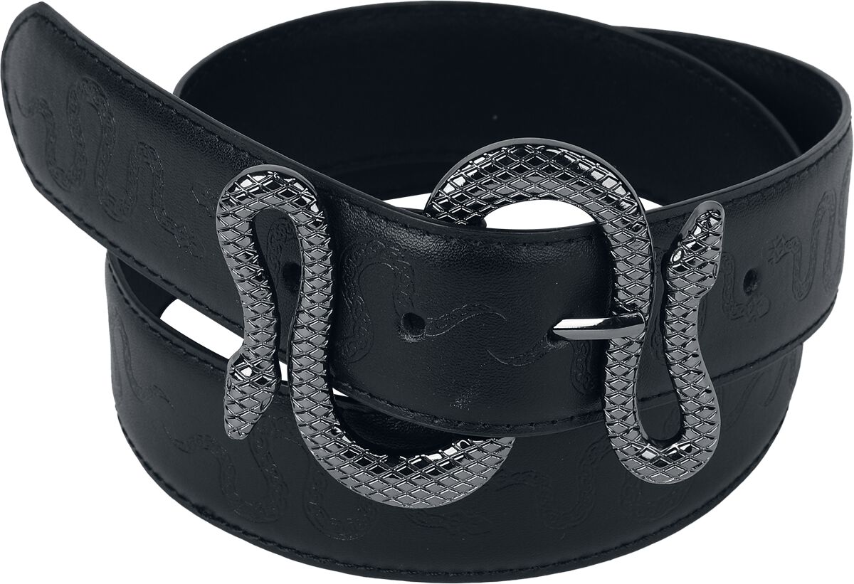 4068143323840 - Celtic Snake Gürtel schwarz