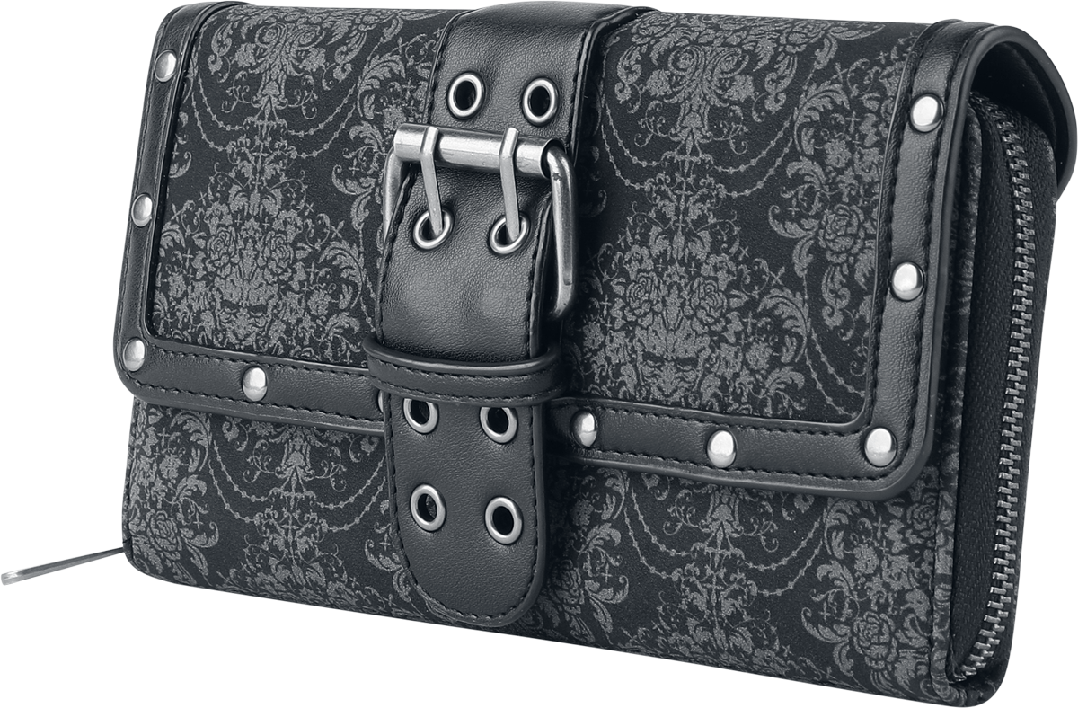 Killstar - Gothic Geldbörse - Fiends Secret Wallet -  - schwarz