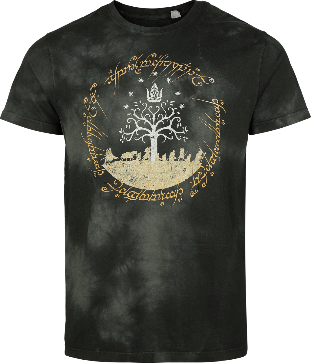 The Lord Of The Rings  T-Shirt - The Journey - for Men - green