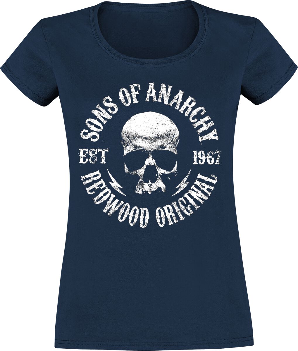 Sons Of Anarchy Redwood Original T-Shirt blue
