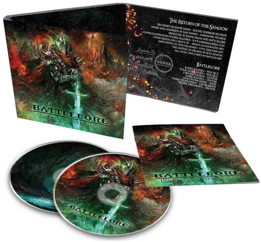 Battlelore The return of the shadow CD multicolor