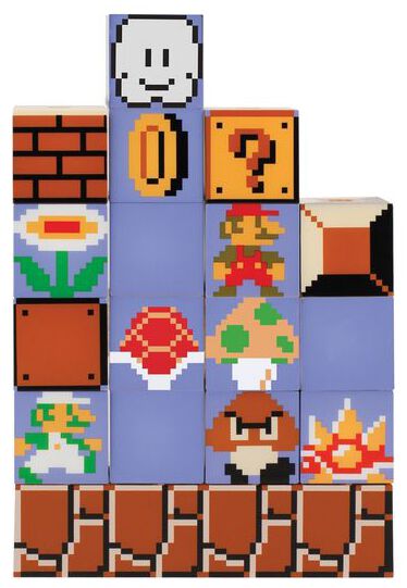 Image of Super Mario Build a Level Lampe multicolor