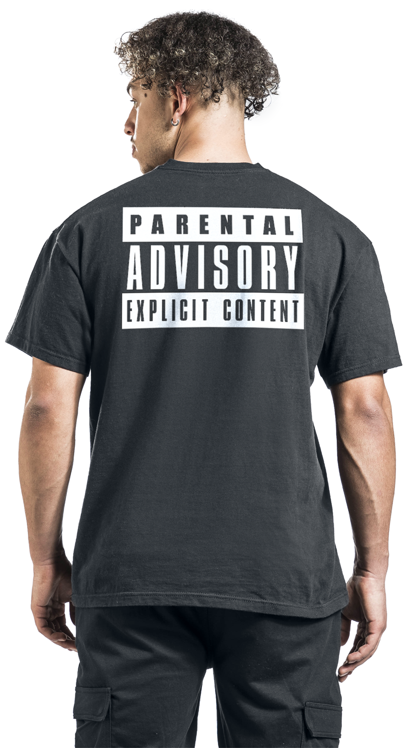 Parental Advisory Classic Logo T-Shirt schwarz