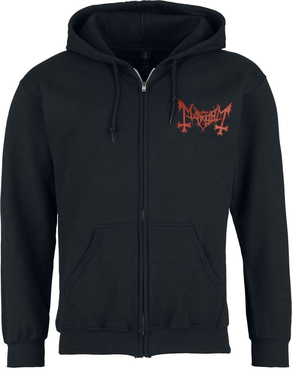 5055339788254 - Mayhem Deathcrush Kapuzenjacke schwarz in M