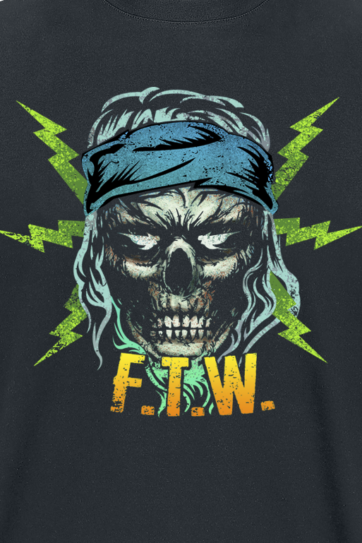FTW T-Shirt - S bis 4XL - für Männer - Größe S - schwarz