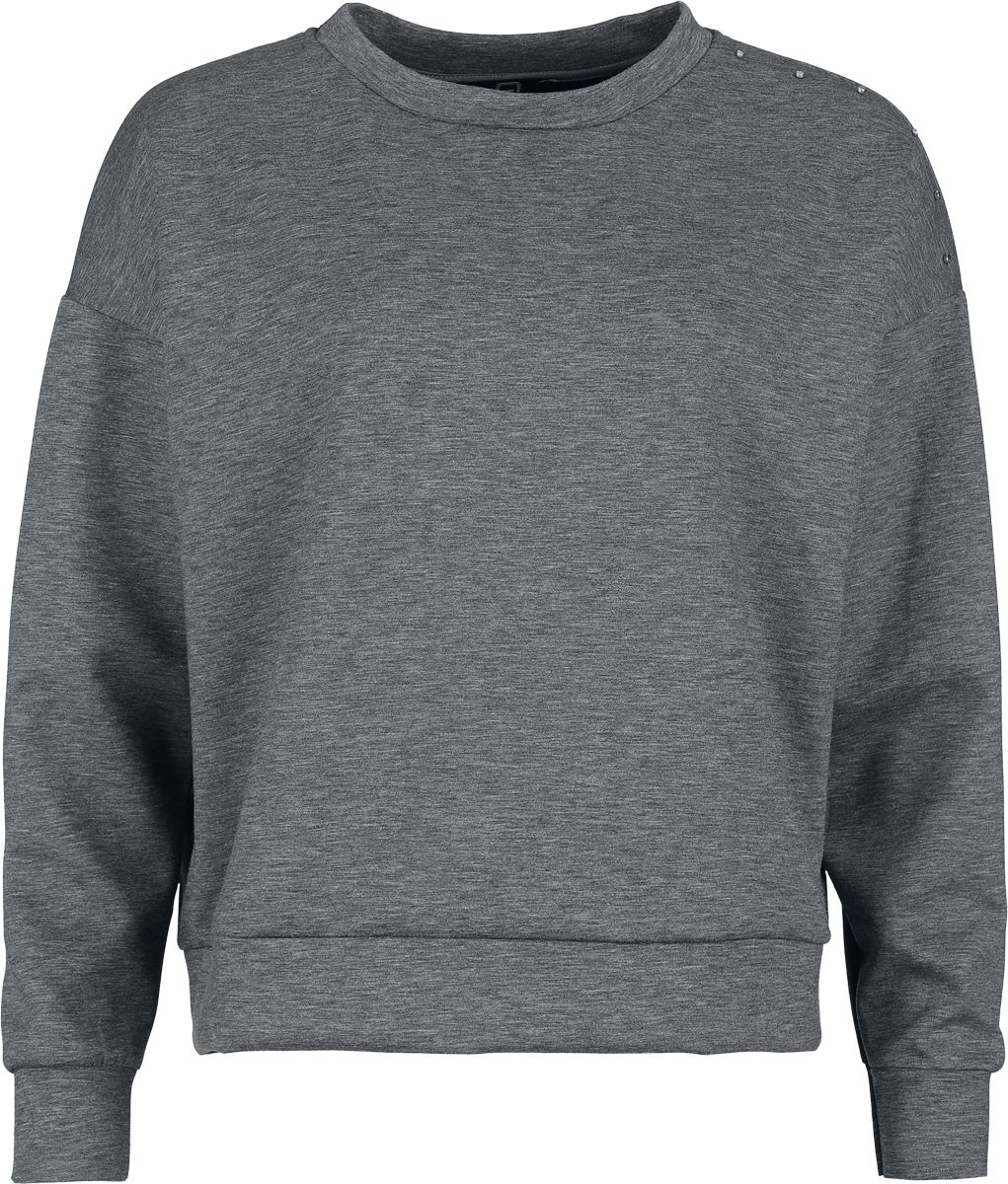 RED by EMP  Long-sleeve Shirt - Basic Long-sleeved Top - for Women - grey