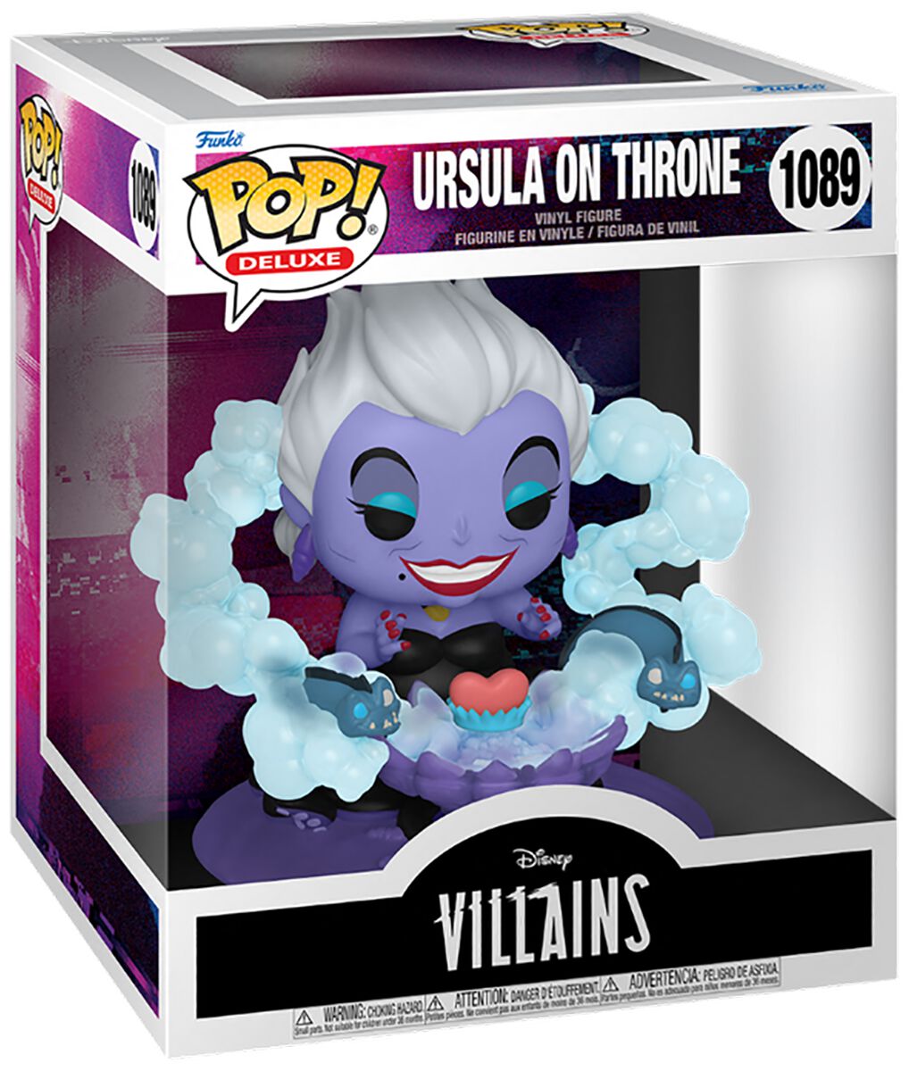 Disney Villains Ursula on throne (Pop! Deluxe) vinyl figurine no. 1089 Funko Pop! multicolor