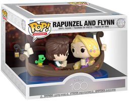 Disney 100 - Rapunzel and Flynn (Pop! Moment) Vinyl Figur 1324, Rapunzel, Funko Movie Moments