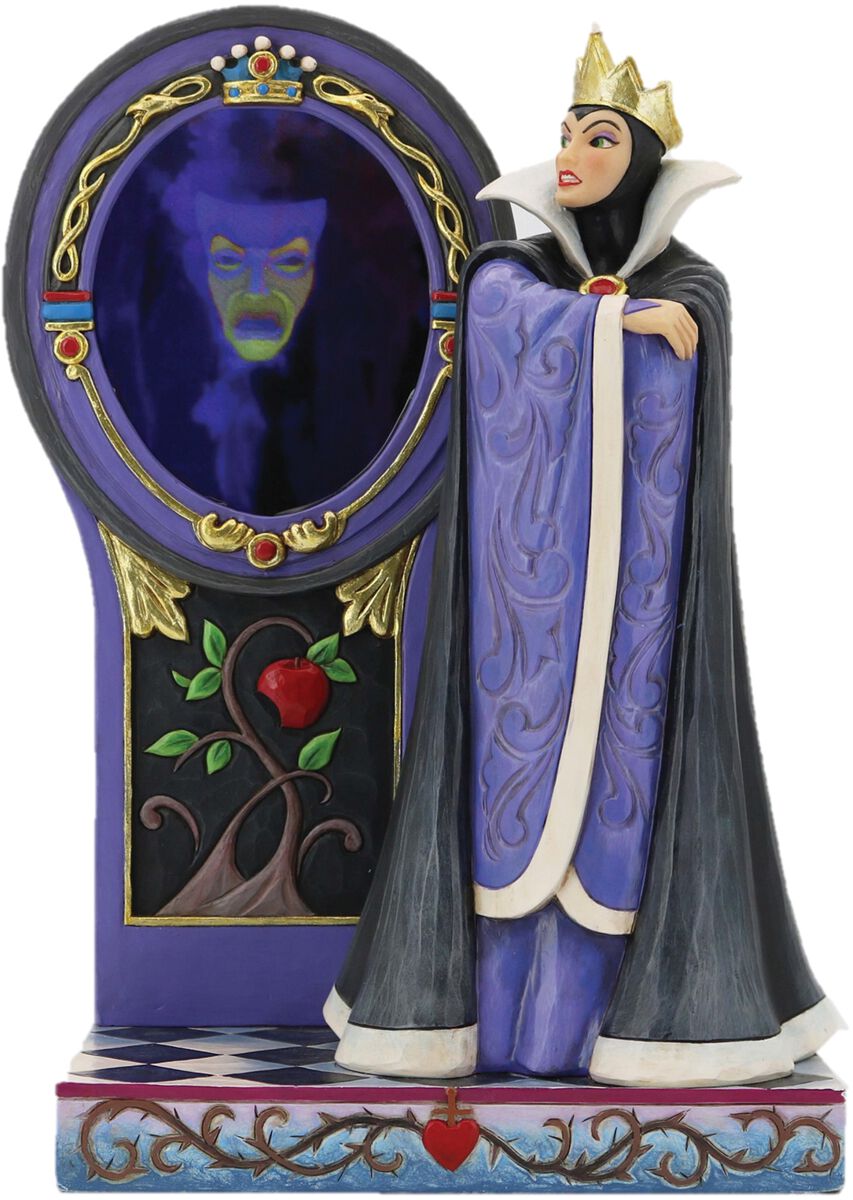 Image of Statuetta Disney di Biancaneve e i Sette Nani - Evil Queen - Who´s the Fairest One of All - Unisex - multicolore