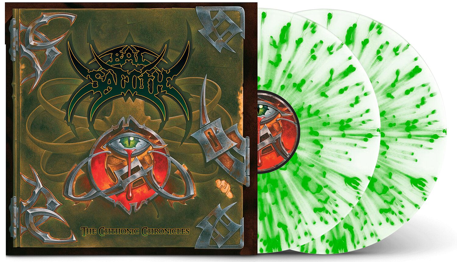 Image of Bal-Sagoth The chthonic chronicles 2-LP splattered