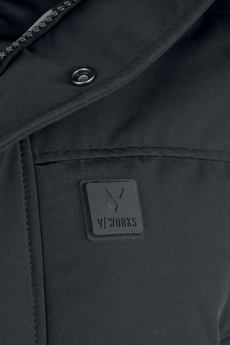 Vintage Industries Glenn Jacket Übergangsjacke schwarz - 14.77% Rabatt