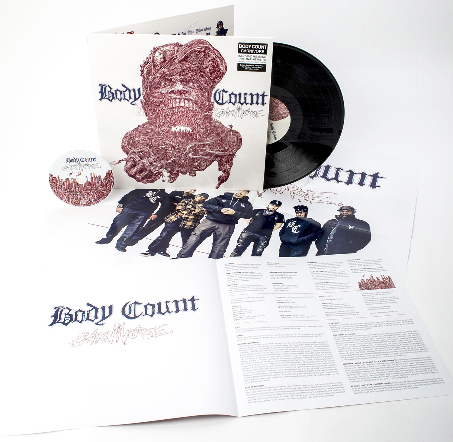 Image of Body Count Carnivore LP & CD Standard