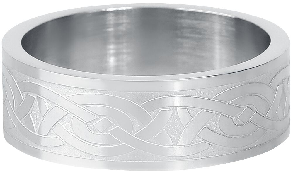Image of Anello di etNox - Celtic Knot - Uomo - colore argento