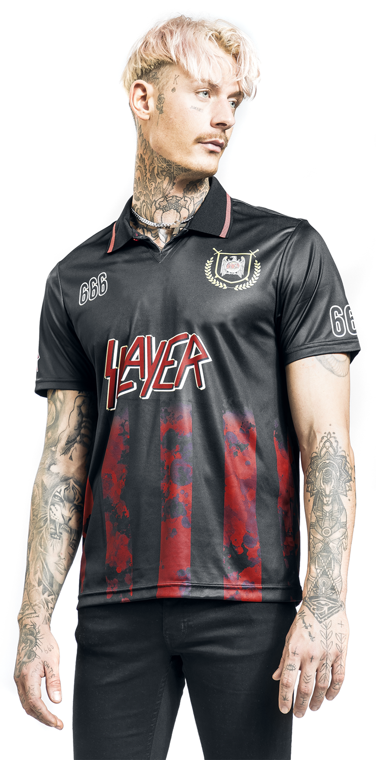 Slayer Amplified Collection - Reign In Blood Trikot schwarz rot