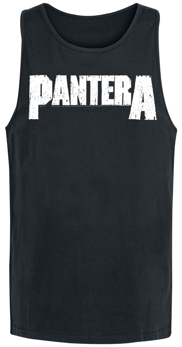 Logo Tank-Top schwarz von Pantera
