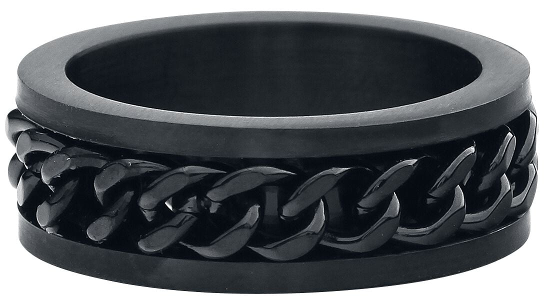 Ring - Mesh Steel - schwarz - Unisex - unisex