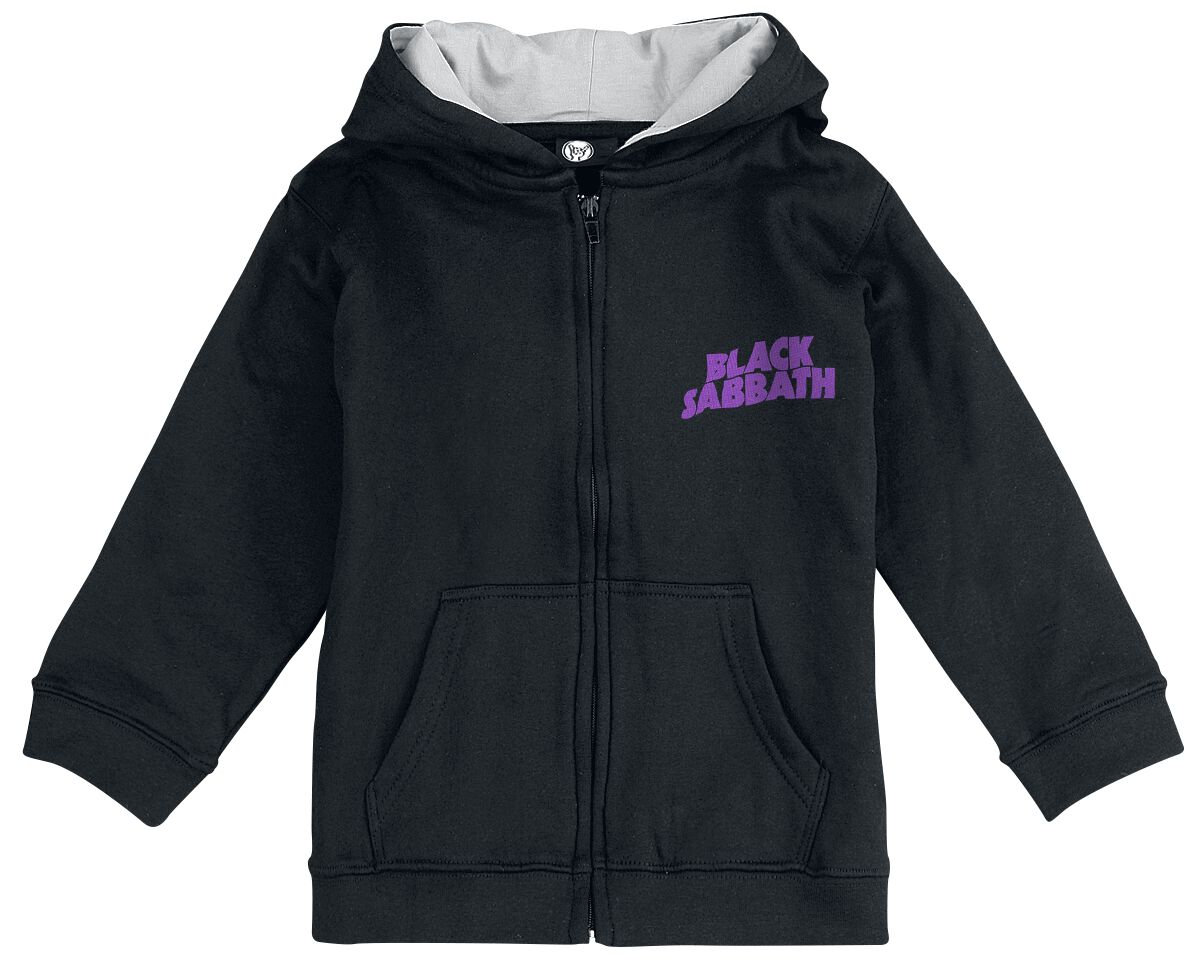 Black Sabbath Metal Kids - Emblem Kids' hooded jackets black