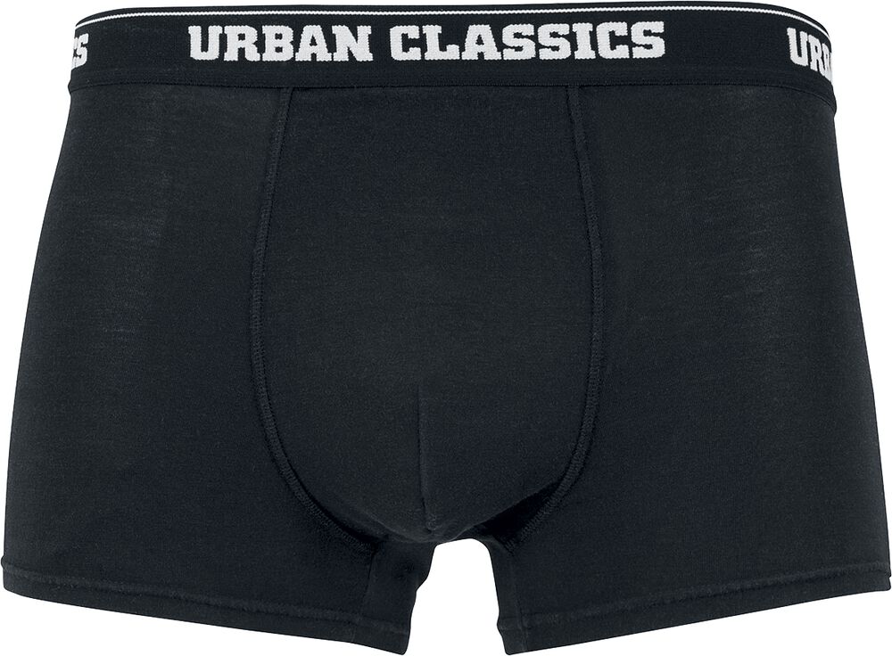 Markenkleidung Urban Classics Modal Boxer Shorts Double-Pack | Urban Classics Wäsche-Set