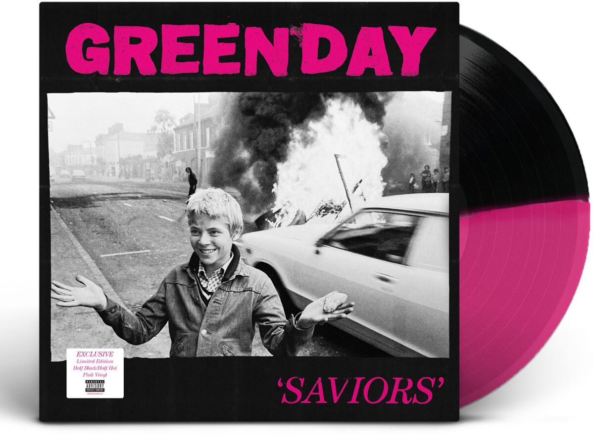 Green Day Saviors LP multicolor