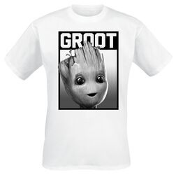Groot - Square, Guardians Of The Galaxy, T-Shirt