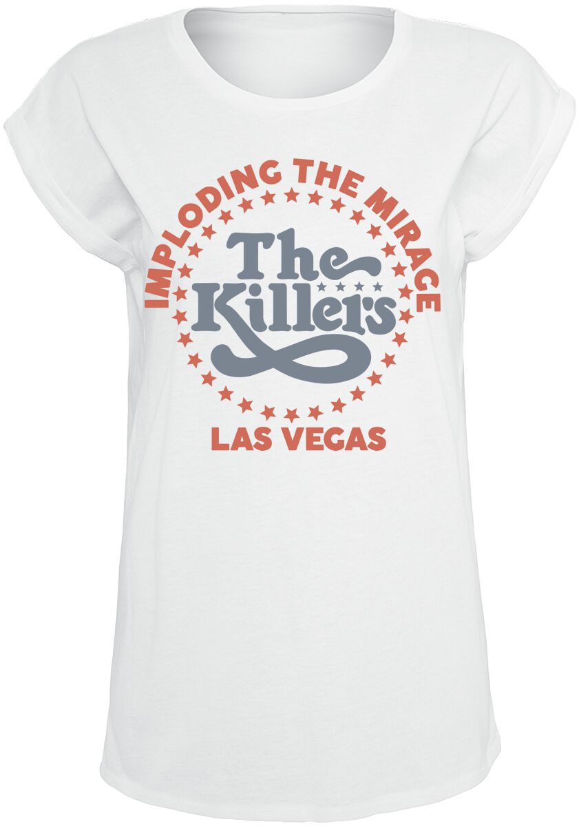 The Killers Mirage Las Vegas T-Shirt white