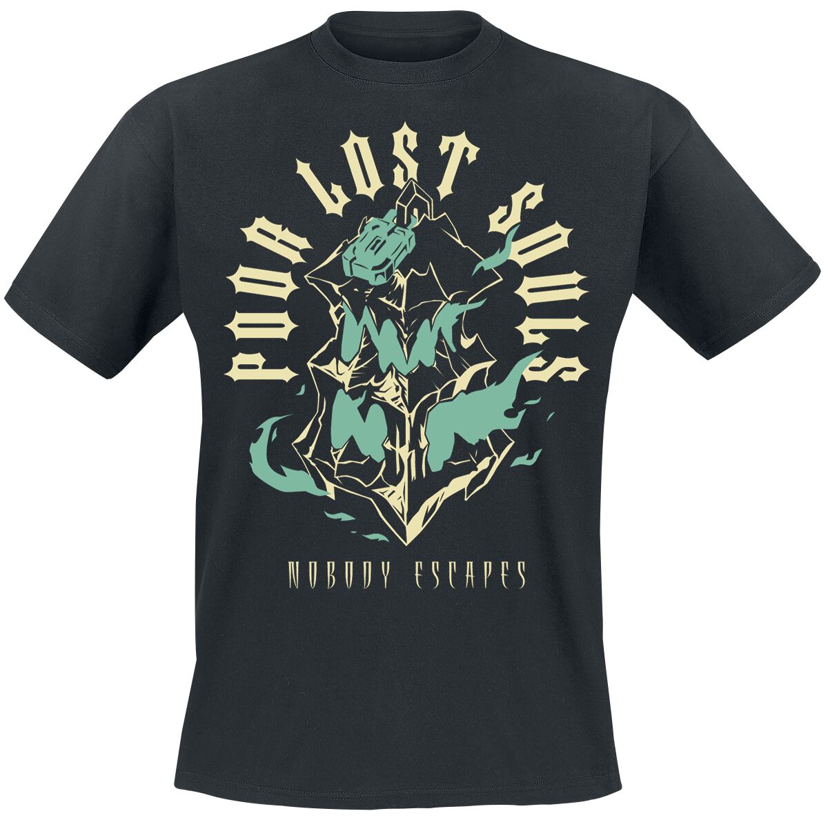 League Of Legends - Gaming T-Shirt - Thresh - Lantern - S bis M - für Männer - Größe S - schwarz  - EMP exklusives Merchandise!