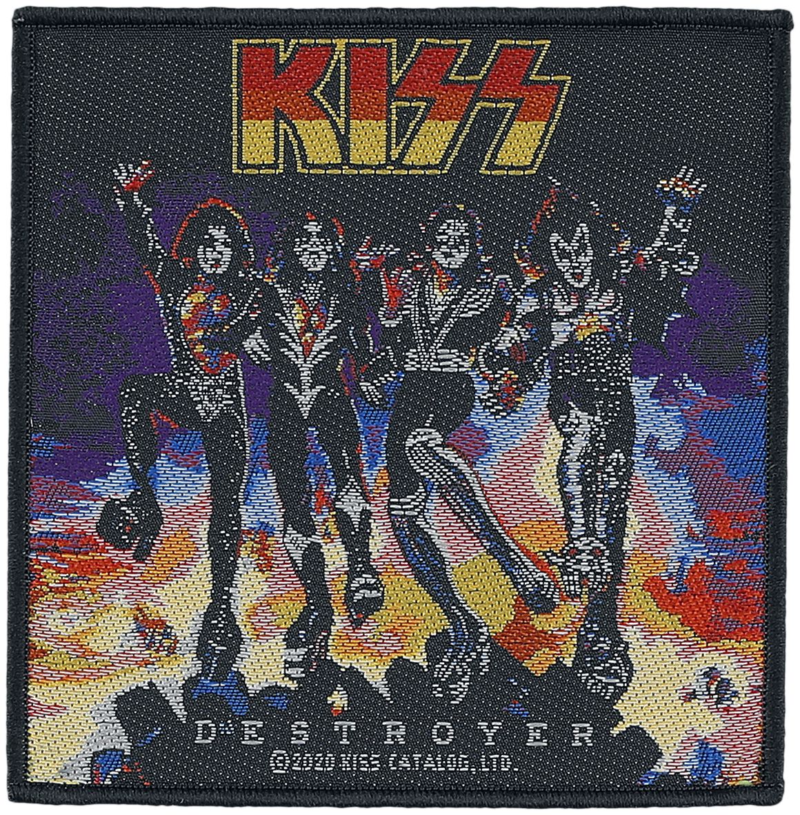 Image of Kiss Destroyer Patch multicolor