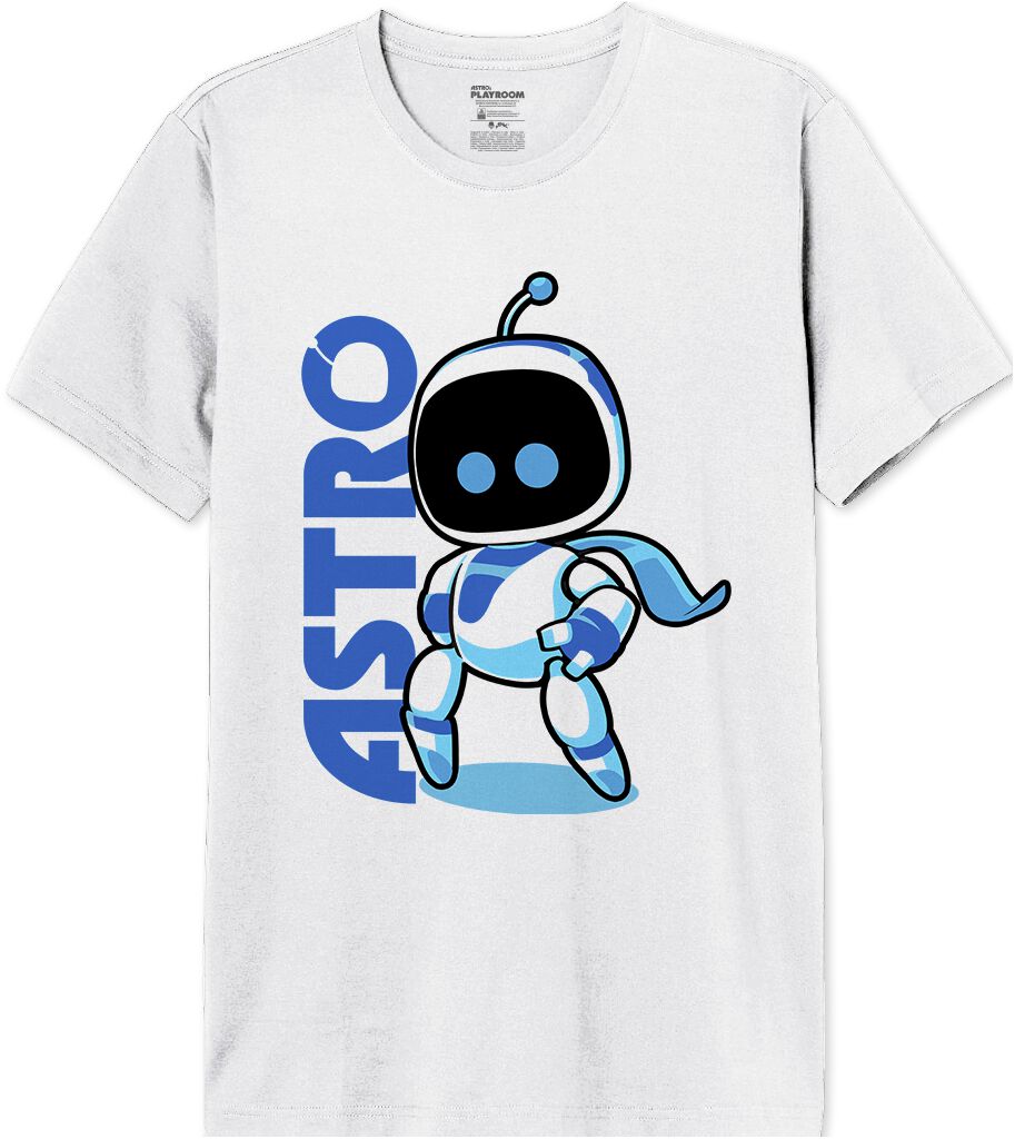 Astro Bot T-Shirt weiß von Playstation