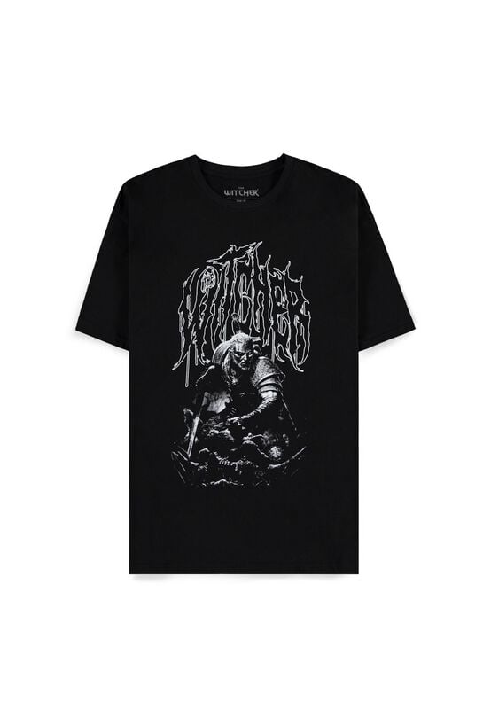 The Witcher - Gaming T-shirt - Ranger - S Tot Xxl - Voor Mannen - Zwart