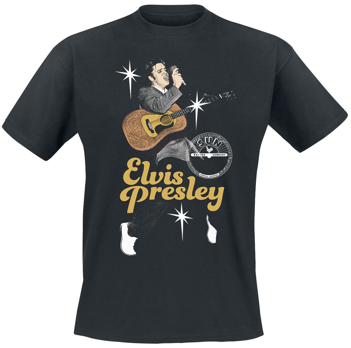 Presley, Elvis Toes T-Shirt schwarz Presley, Elvis Toes T-Shirt schwarz