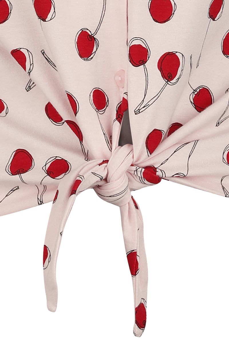 4069225050777 - Cherry Binding Blouse Bluse rosa in XL