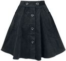 Wonder Years Mini Skirt, Hell Bunny, Kurzer Rock