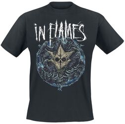 Jesterhead Raven, In Flames, T-Shirt