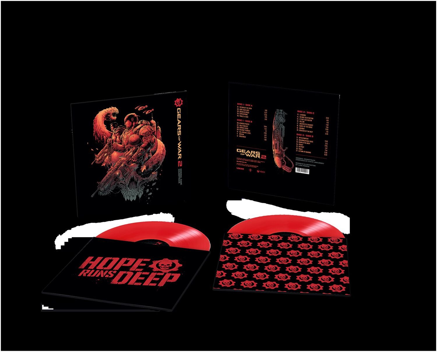 Gears of War 2 Original Game Soundtrack Gears Of War LP EMP