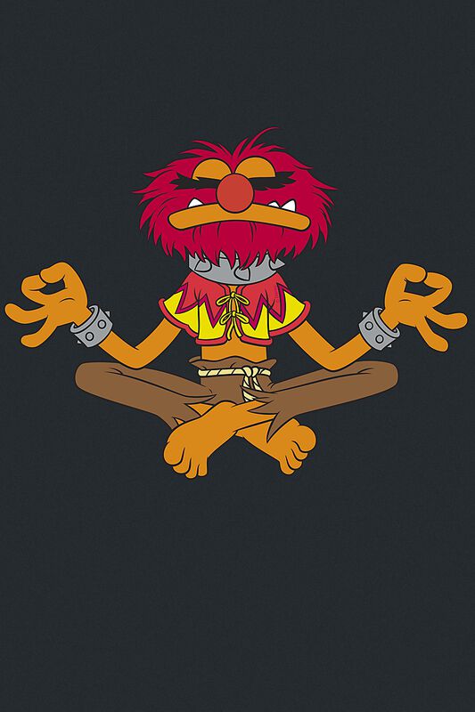 Männer Bekleidung Animal - Meditation | Die Muppets T-Shirt