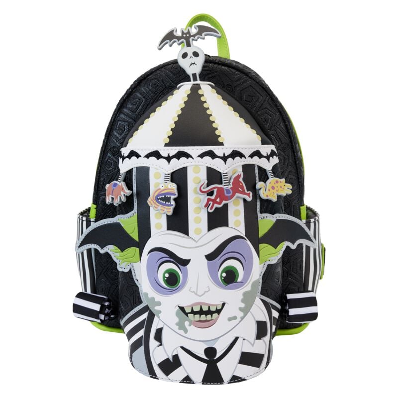 Beetlejuice Loungefly - Carousel Light Up Cosplay Mini backpacks multicolour