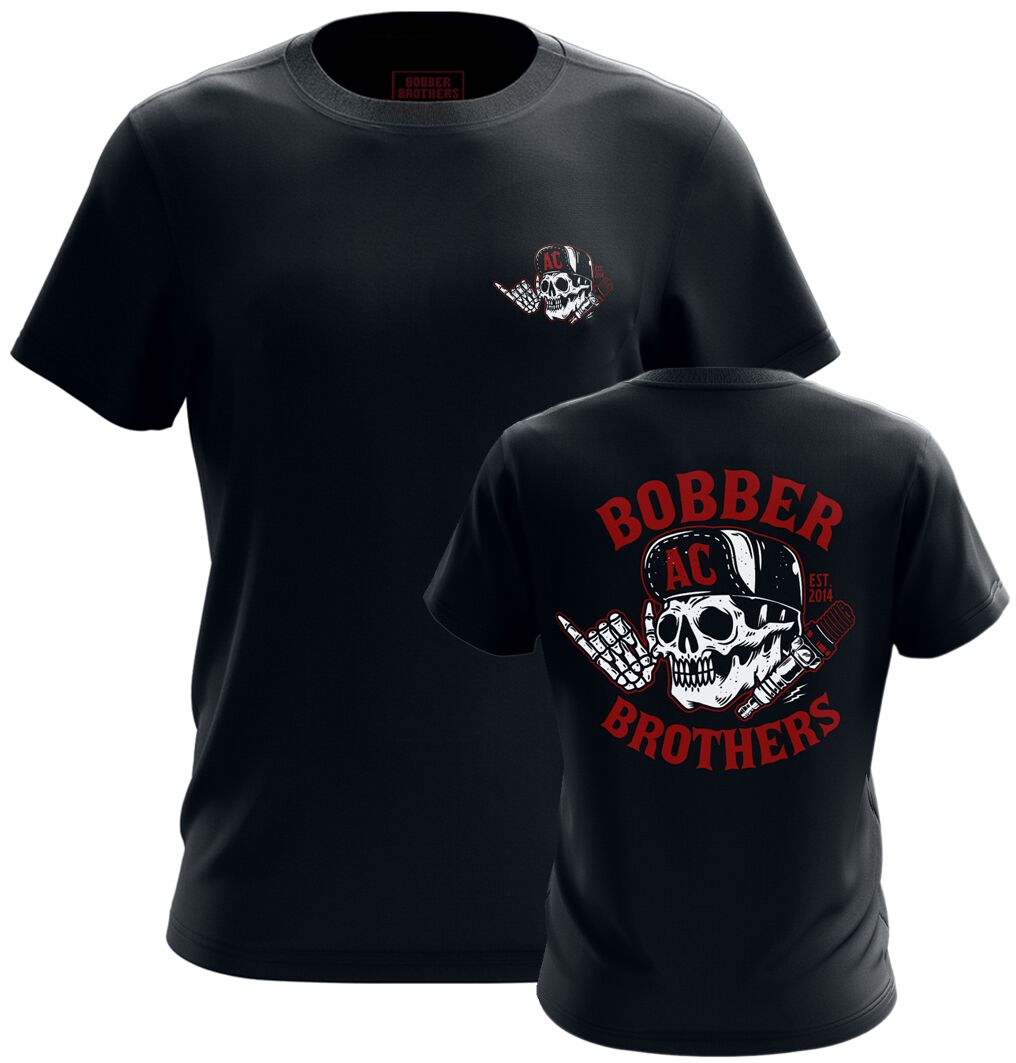 Bobber Brothers Original Logo T-Shirt schwarz Bobber Brothers Original Logo T-Shirt schwarz
