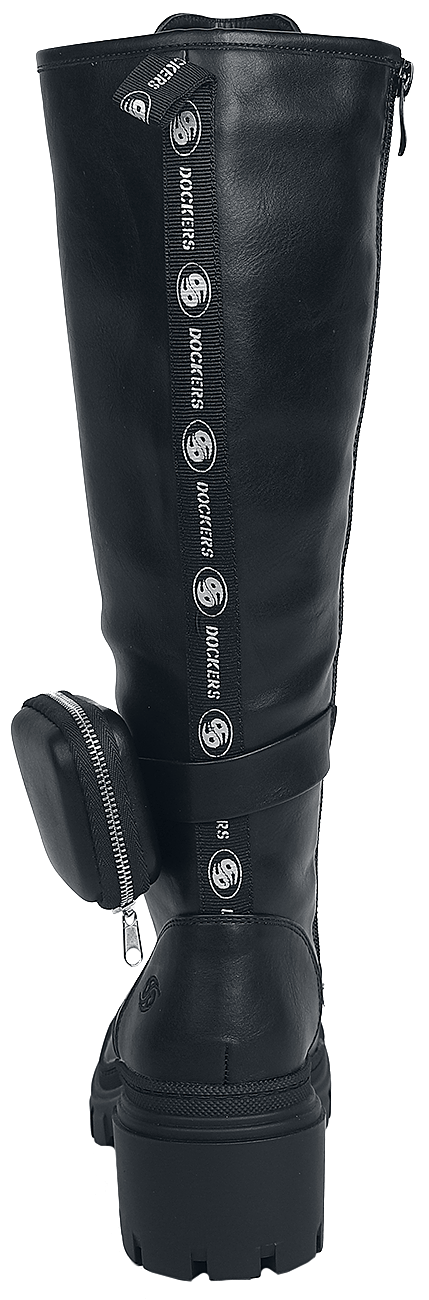 Dockers by Gerli Steifel mit Tasche Stiefel schwarz