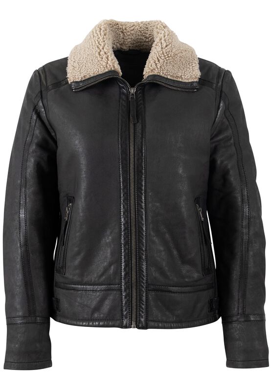 Mauritius MWIske Leather Jacket black