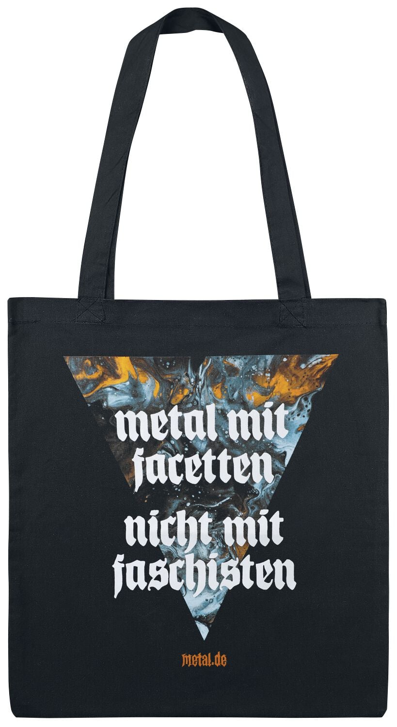 Stofftasche - Facetten - schwarz - Lizenziertes Merchandise! - None - unisex