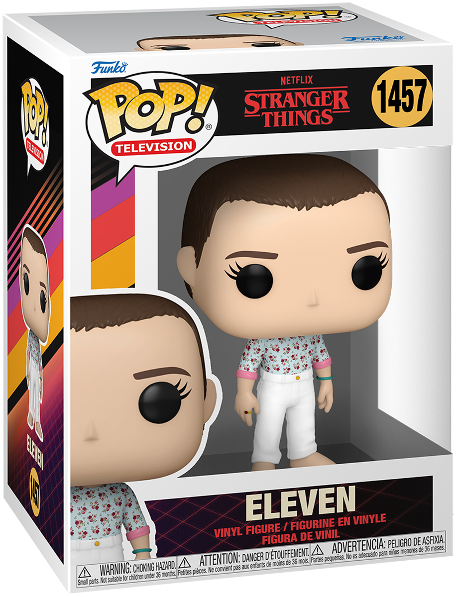 Stranger Things - Season 4 - Eleven (Chase Edition möglich!) Viinyl Figur 1457 - Funko Pop! Figur - multicolor